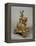 Silver and Gilded Bronze Saint George and the Princess, Late 1600-Lorenzo Vaccaro-Framed Premier Image Canvas