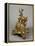Silver and Gilded Bronze Saint George and the Princess, Late 1600-Lorenzo Vaccaro-Framed Premier Image Canvas