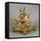 Silver and Gilded Bronze Saint George and the Princess-Lorenzo Vaccaro-Framed Premier Image Canvas