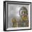 Silver and Gold Buddha-Tom Bray-Framed Art Print