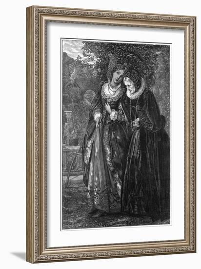 Silver and Gold-Arthur Hughes-Framed Giclee Print