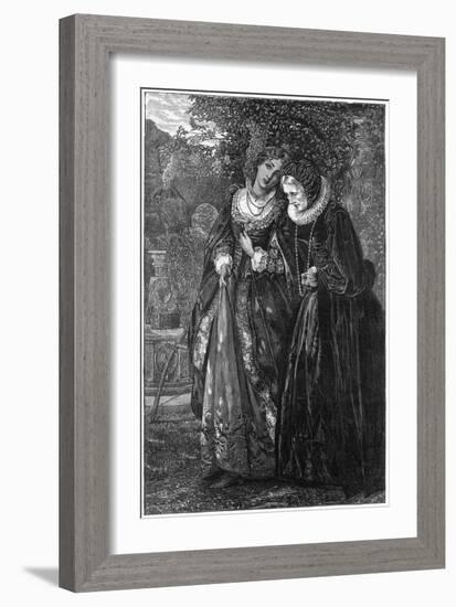 Silver and Gold-Arthur Hughes-Framed Giclee Print