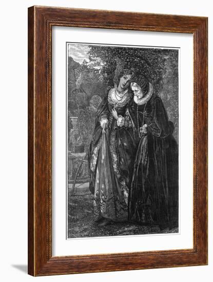 Silver and Gold-Arthur Hughes-Framed Giclee Print