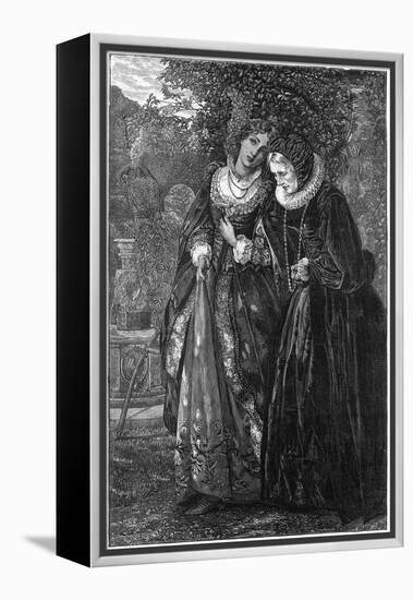 Silver and Gold-Arthur Hughes-Framed Premier Image Canvas