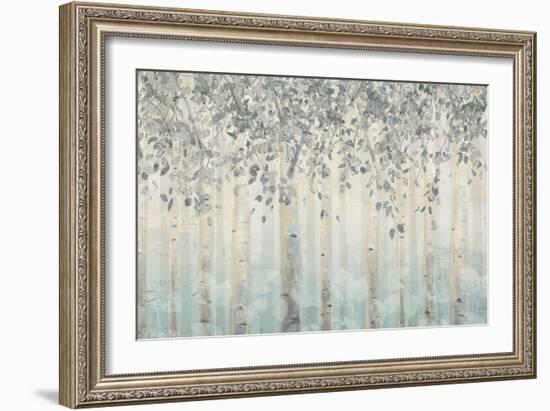 Silver and Gray Dream Forest I-James Wiens-Framed Premium Giclee Print