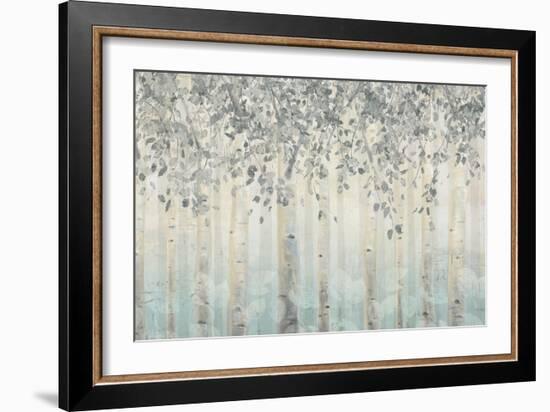 Silver and Gray Dream Forest I-James Wiens-Framed Premium Giclee Print