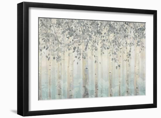 Silver and Gray Dream Forest I-James Wiens-Framed Premium Giclee Print