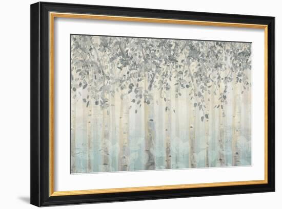 Silver and Gray Dream Forest I-James Wiens-Framed Premium Giclee Print