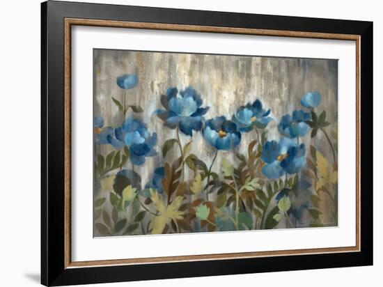 Silver and Sapphire-Silvia Vassileva-Framed Art Print