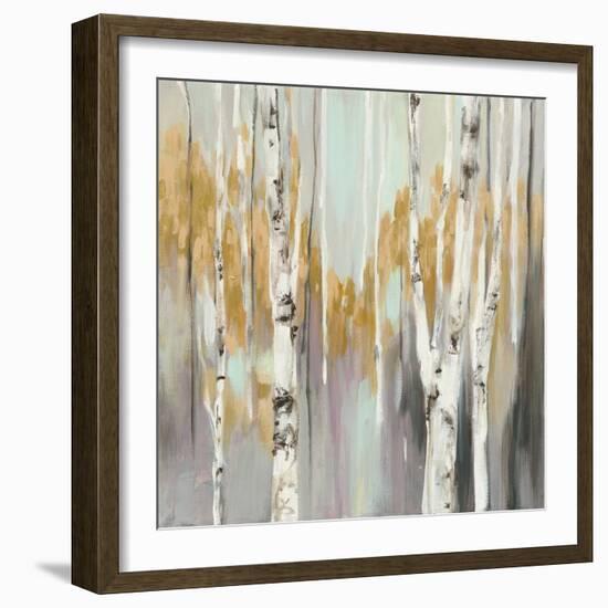 Silver Birch II-Julia Purinton-Framed Art Print