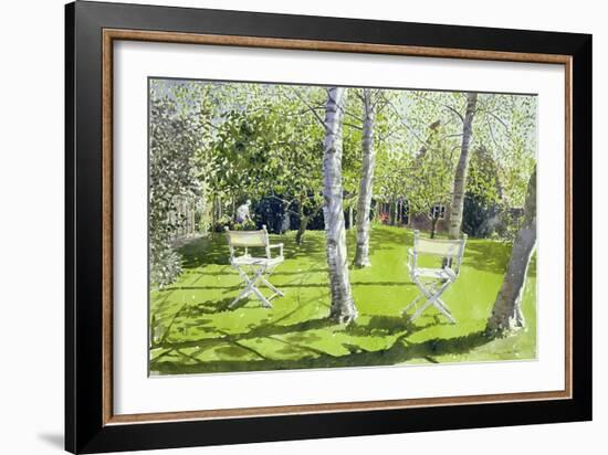 Silver Birches, 1988-Lucy Willis-Framed Giclee Print