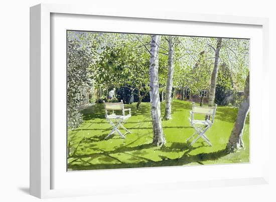 Silver Birches, 1988-Lucy Willis-Framed Giclee Print