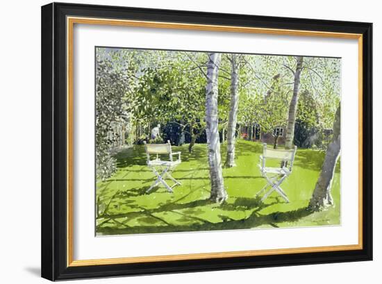 Silver Birches, 1988-Lucy Willis-Framed Giclee Print