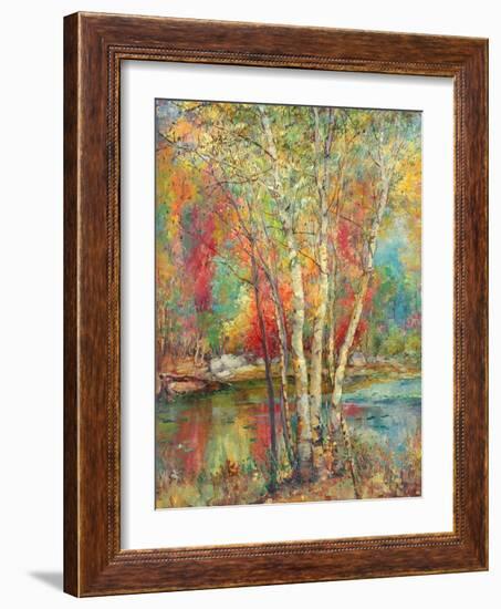 Silver Birches, c.1929-Mary Ella Williams Dignam-Framed Giclee Print