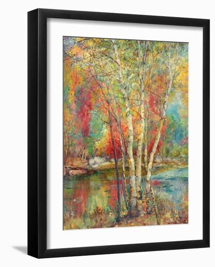 Silver Birches, c.1929-Mary Ella Williams Dignam-Framed Giclee Print