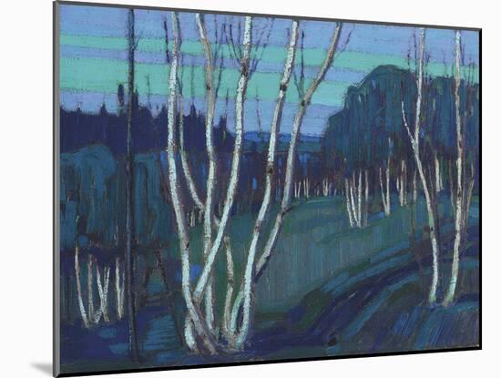 Silver Birches-Tom Thomson-Mounted Giclee Print