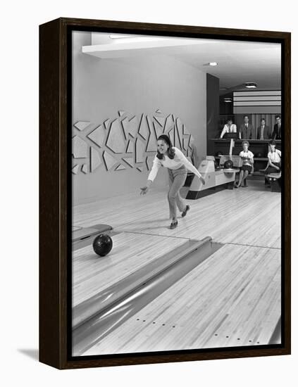 Silver Blades Bowling Alley, Sheffield, South Yorkshire, 1965-Michael Walters-Framed Premier Image Canvas