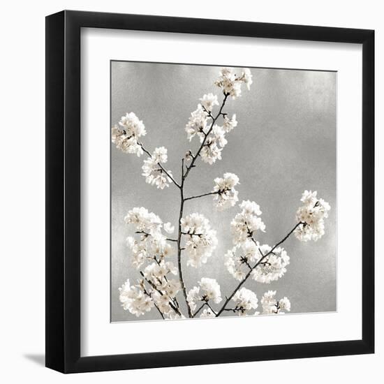 Silver Blossoms I-Kate Bennett-Framed Art Print