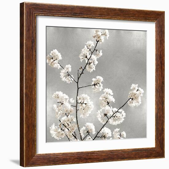 Silver Blossoms I-Kate Bennett-Framed Art Print