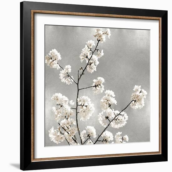 Silver Blossoms I-Kate Bennett-Framed Art Print