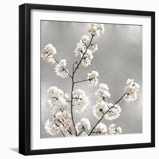 Silver Blossoms I-Kate Bennett-Framed Art Print