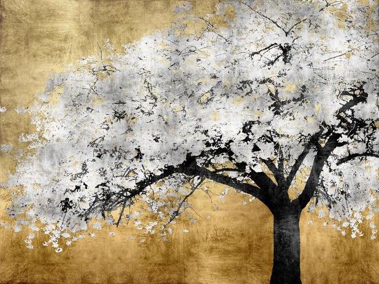 Silver Blossoms-Kate Bennett-Framed Art Print