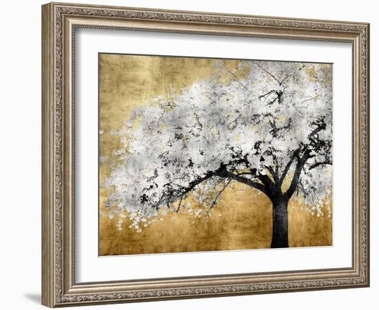 Silver Blossoms-Kate Bennett-Framed Art Print