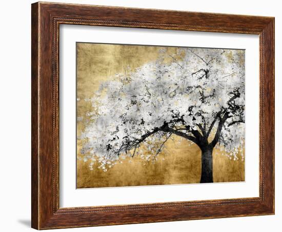 Silver Blossoms-Kate Bennett-Framed Art Print