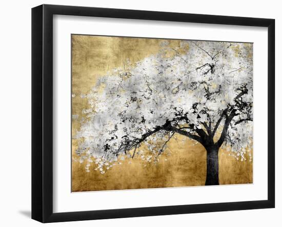 Silver Blossoms-Kate Bennett-Framed Art Print