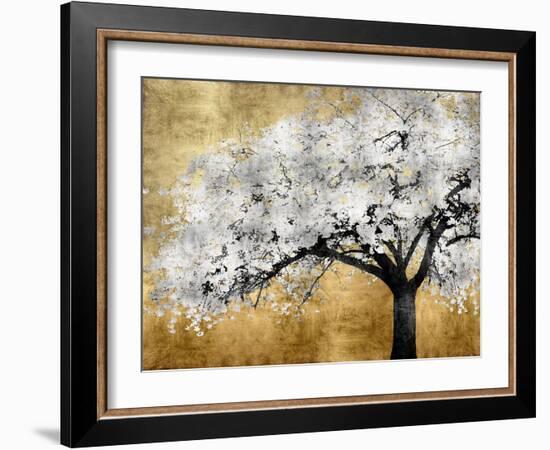 Silver Blossoms-Kate Bennett-Framed Art Print