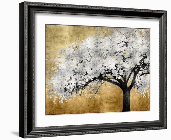 Silver Blossoms-Kate Bennett-Framed Art Print