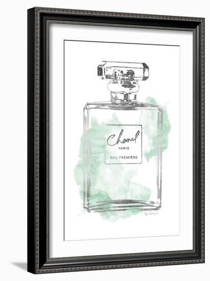 Silver Bottle Mint-Amanda Greenwood-Framed Art Print