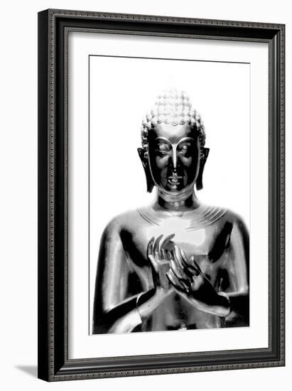 Silver Budda-Whoartnow-Framed Giclee Print