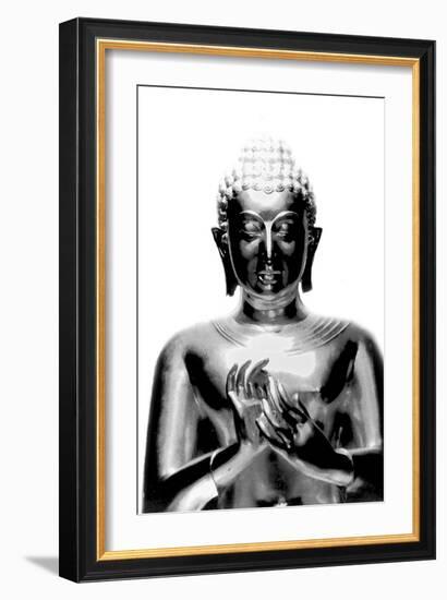 Silver Budda-Whoartnow-Framed Giclee Print