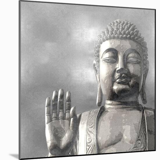 Silver Buddha-Tom Bray-Mounted Art Print