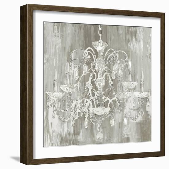 Silver Chandelier-Aimee Wilson-Framed Art Print