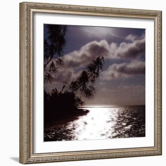 Silver Coast I-Malcolm Sanders-Framed Giclee Print