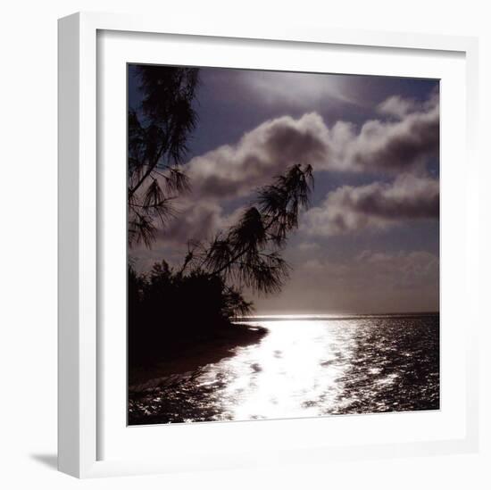 Silver Coast I-Malcolm Sanders-Framed Giclee Print