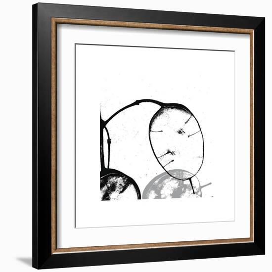 Silver Dollars III-Erin Clark-Framed Giclee Print