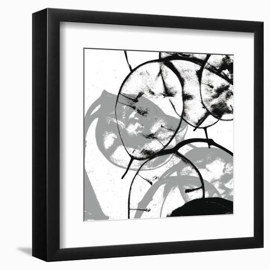 Silver Dollars V-Erin Clark-Framed Art Print