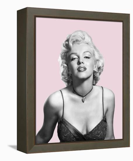 Silver Dreams - Blush-The Chelsea Collection-Framed Stretched Canvas