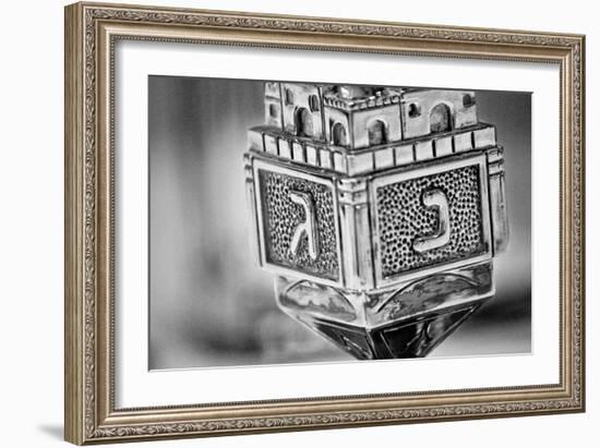 Silver Dreidel-null-Framed Photo