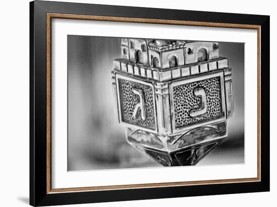 Silver Dreidel-null-Framed Photo