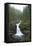 Silver Falls On The Ohanapecosh River In Mt. Rainier National Park, WA-Justin Bailie-Framed Premier Image Canvas