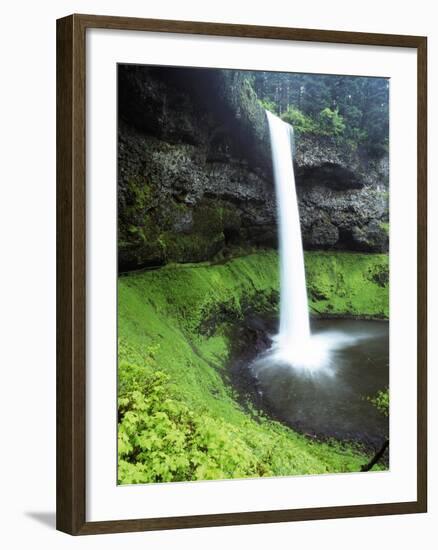 Silver Falls State Park, View of South Silver National Forest, Oregon, USA-Stuart Westmorland-Framed Photographic Print