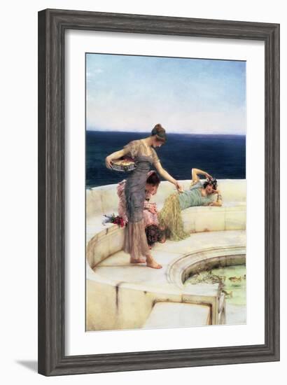 Silver Favourites, C.1903-Sir Lawrence Alma-Tadema-Framed Giclee Print