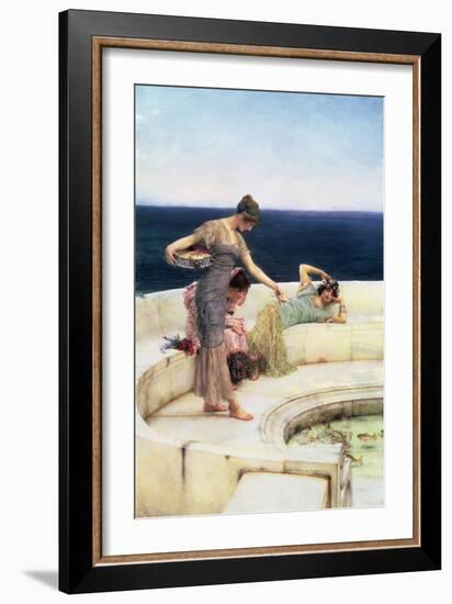 Silver Favourites, C.1903-Sir Lawrence Alma-Tadema-Framed Giclee Print