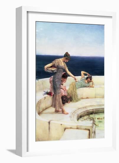 Silver Favourites, C.1903-Sir Lawrence Alma-Tadema-Framed Giclee Print