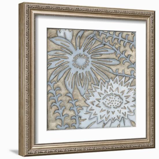 Silver Filigree III-Megan Meagher-Framed Art Print