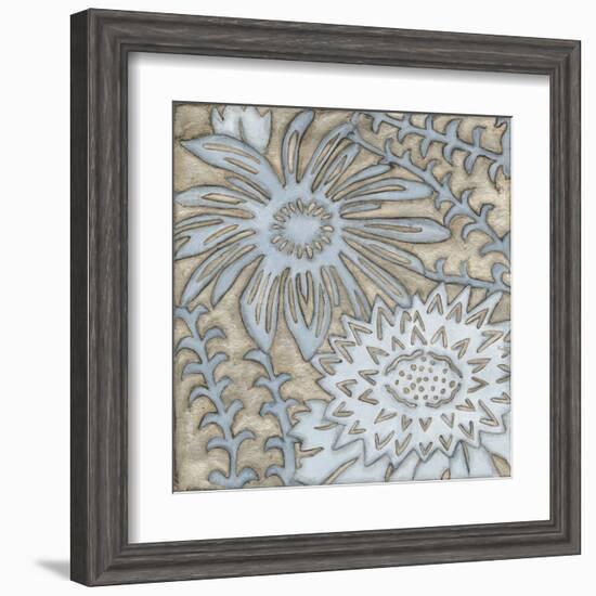 Silver Filigree III-Megan Meagher-Framed Art Print